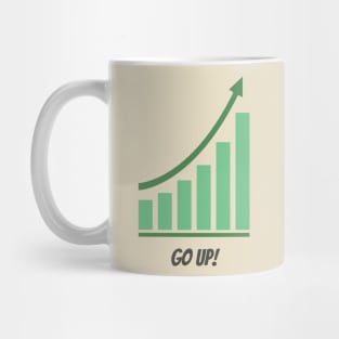 Statistics-Go up! Mug